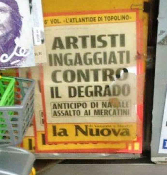artisti contro il degrado